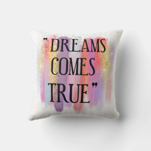 Cojín Decorativo Los sueños se hacen realidad