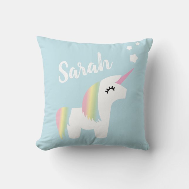 Cojín Decorativo Los unicornios son reales (Anverso)