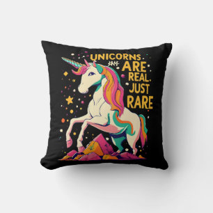 Cojín Decorativo Los unicornios son reales solo que raros