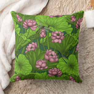 Cojín Decorativo Loto jardín