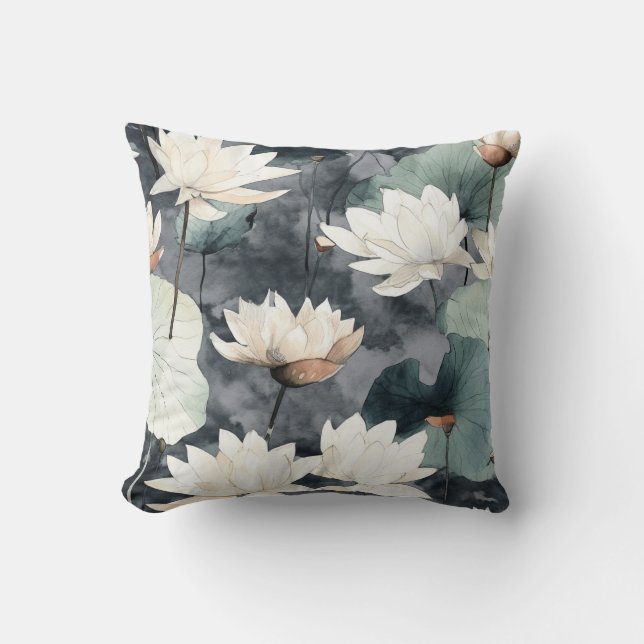 Cojín Decorativo Lotus Élégance Innocente Throw Cushion - Lot003 (Anverso)