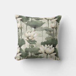 Cojín Decorativo Lotus Élégance Innocente Throw Cushion - Lot009