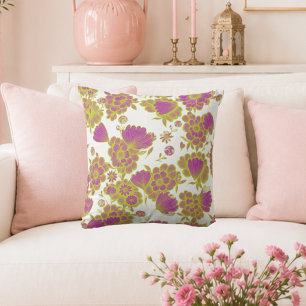 Cojín Decorativo Lou Light 🤍💜 Floral Barroco