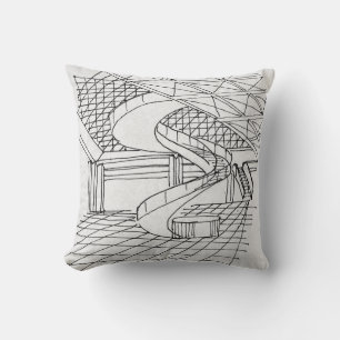 Cojín Decorativo Louvre bajo la pirámide  París, Francia