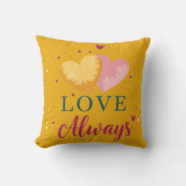 Cojín Decorativo “Love Always” Heart Pillow