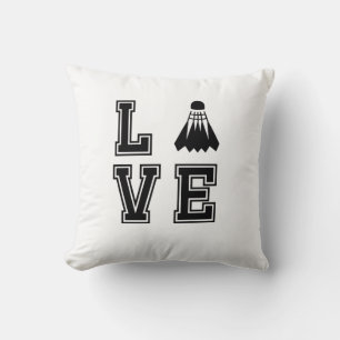 Cojín Decorativo Love Badminton