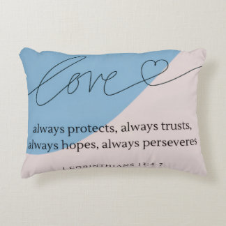 Cojín Decorativo Love Bible Verse