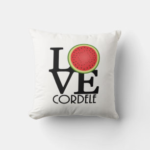 Cojín Decorativo LOVE Cordele Watermelon Series