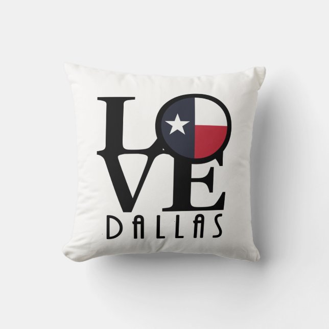 Cojín Decorativo LOVE Dallas (Anverso)