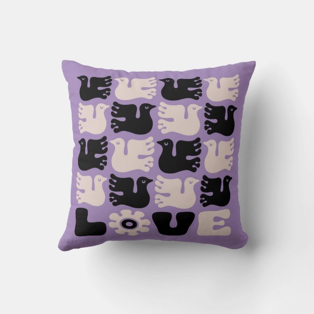 Cojín Decorativo Love Dove (Reverso)