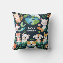 Cojín Decorativo Love Earth