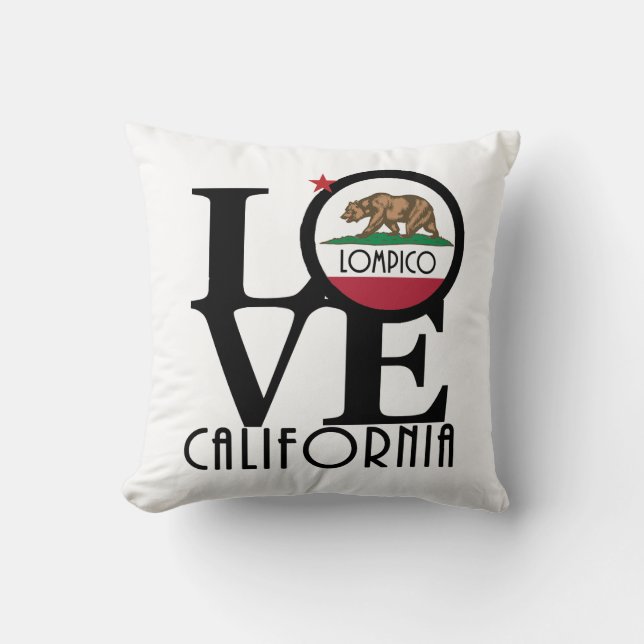 Cojín Decorativo LOVE Lompico CA (Anverso)