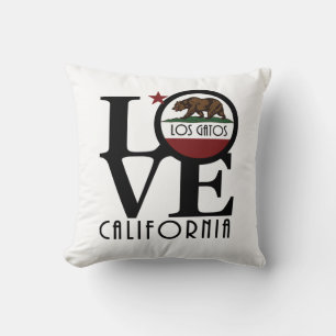 Cojín Decorativo LOVE Los Gatos California