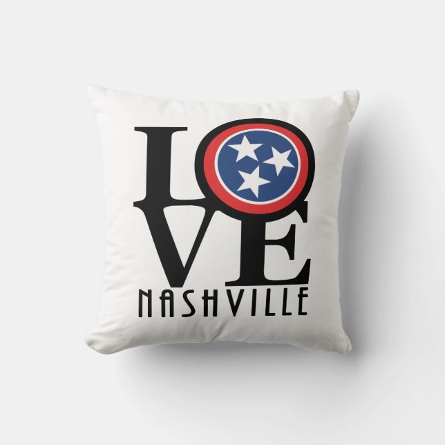 Cojín Decorativo LOVE Nashville (Anverso)