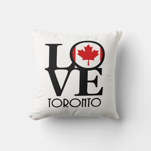 Cojín Decorativo LOVE Toronto (Anverso)