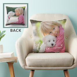 Cojín Decorativo LOVE Writing 1-2 Photo Handwriter Heart