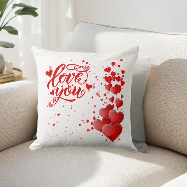 Cojín Decorativo Love You Throw Pillow (Subido por el creador)