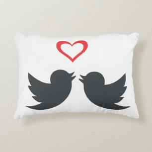 COJÍN DECORATIVO LOVEBIRDS