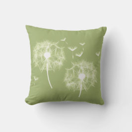 Cojín Decorativo Löwenzahn Pusteblume - grün | 