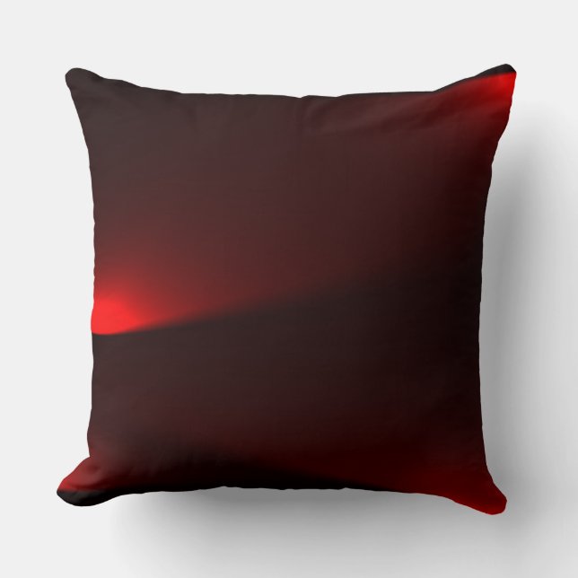 Cojín Decorativo Luces De Arándano Y Negras (Anverso)