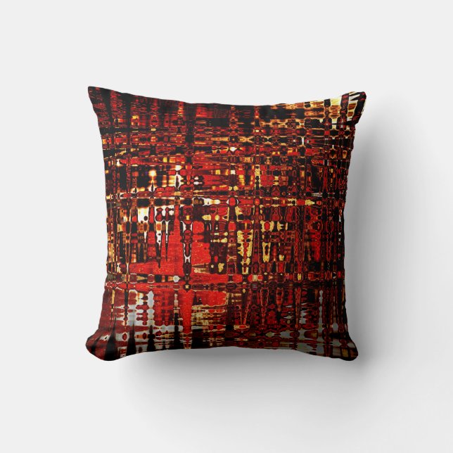 Cojín Decorativo Luces de ciudad (Anverso)