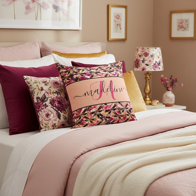 Cojín Decorativo Luces de dragón brillantes personalizadas (Subido por el creador)