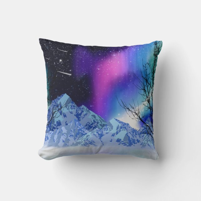 Cojín Decorativo Luces de invierno (Anverso)