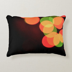 Cojín Decorativo Luces rojas y verdes de bokek