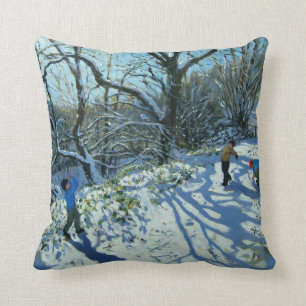 Cojín Decorativo Lucha Derbyshire de la bola de nieve