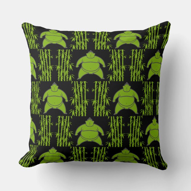 Cojín Decorativo Luchador de Sumo (Anverso)
