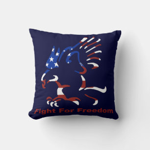 Cojín Decorativo Luchar Por La Libertad Válido Pillow