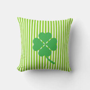 Cojín Decorativo Lucky Four Leaf Shamrock Design-87906
