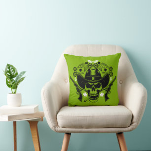 Cojín Decorativo Lucky Poker Skull