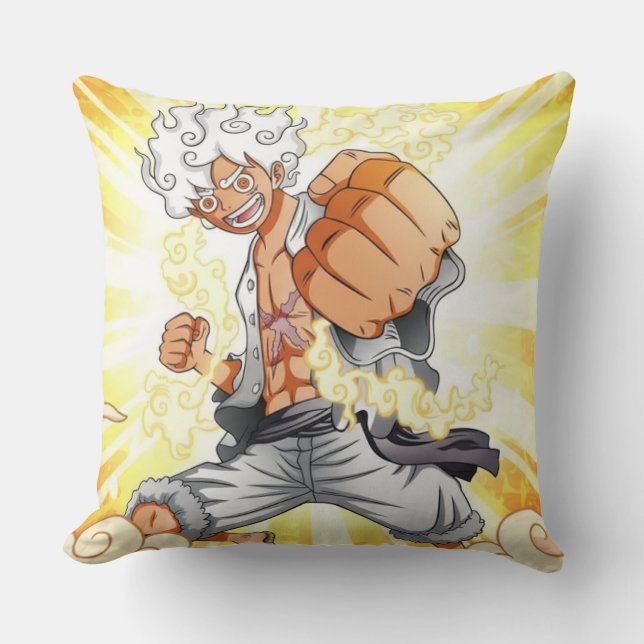 Cojín Decorativo Luffy pillow  (Anverso)