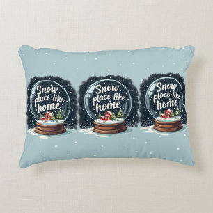 Cojín Decorativo Lugar de nieve como oferta de vacaciones en casa