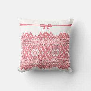 Cojín Decorativo Lugar rosa delgado