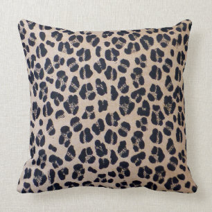 Cojín decorativo lujoso 20" del estampado leopard