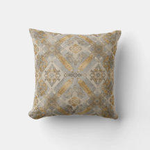 Lujoso, Ornamentación Beigi Gris Dorado, Elegante