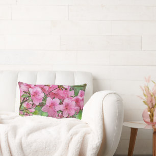 Cojín decorativo LUMBAR DECORATIVO "PINK AZALEAS"