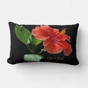 Cojín decorativo Lumbar Milano Red Hibiscus