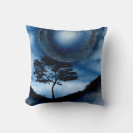 Cojín Decorativo Luna Azul