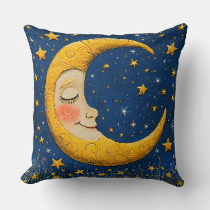 Cojín Decorativo Luna creciente caprichosa