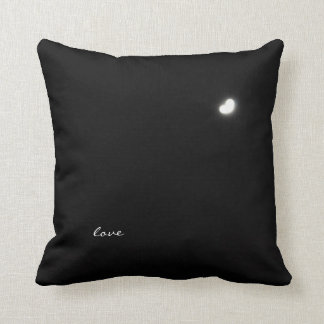 Cojín Decorativo Luna en forma de corazón