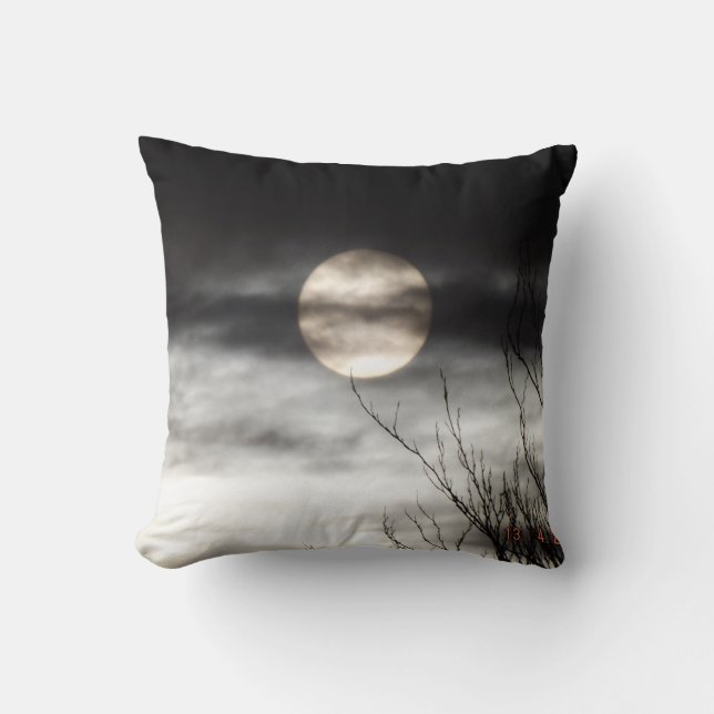 Cojín Decorativo luna llena (Anverso)