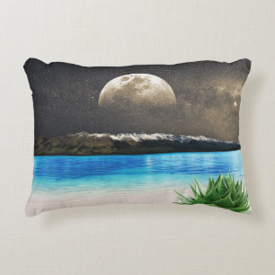 Cojín Decorativo Luna Y Playa