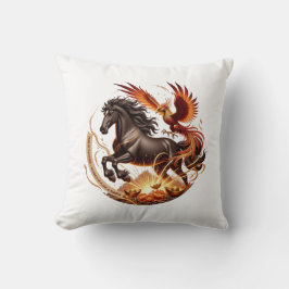 Cojín Decorativo Lunar New Year Horse Phoenix Edition Rebirth Gift