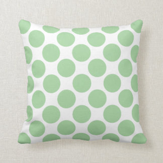Cojín Decorativo Lunares de la verde menta
