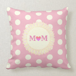 Cojín Decorativo Lunares de mamá lindos