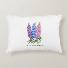 Cojín Decorativo Lupinos de Nueva Escocia
