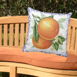 Cojín Decorativo Luscious Oranges Toile Pillow